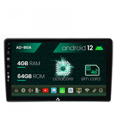 Navigatie Citroen C5 (2013-2016), Android 12, A-Octacore 4GB RAM + 64GB ROM, 9 Inch - AD-BGA9004+AD-BGRKIT345v2 foto
