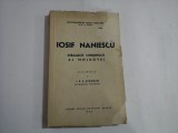 IOSIF NANIESCU Stralucit Mitropolit al Moldovei - protosinghelul Vasile VASILACHE - Manastirea Neamtu, 1940