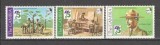 Gambia.1982 75 ani de cercetasie GX.38, Nestampilat