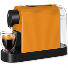 Espressor Tchibo Cafissimo Pure Plus 660754, 800 ml, 15 bari, 1250W, capsule, Portocaliu mango