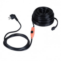 Waldbeck Flux Wire, cablu antigel, 18 m, cu termostat, IP68 foto