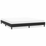 VidaXL Cadru de pat fără saltea Negru 200x220 cm catifea 4101423