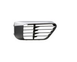 Grila bara fata BMW X1 (F48), 06.2015-, fata, partea dreapta, cu material argintiu