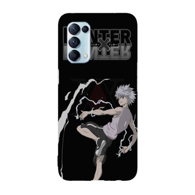 Husa compatibila cu Oppo A76, Viceversa, model Killua Zoldyck Hunter x Hunter, Silicon, TPU foto