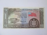 Samoa 5 Pounds 1963(2020) UNC,bancnota din imagini