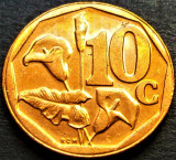 Cumpara ieftin Moneda 10 CENTI - AFRICA de SUD, anul 2012 *cod 1754 B - ISEWULA AFRIKA = UNC