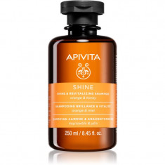 Apivita Shine and Revitalizing Shampoo sampon revitalizant pentru intarire si stralucire 250 ml