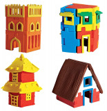 Puzzle din spuma - World Wide - 3D Houses | ImagiMake