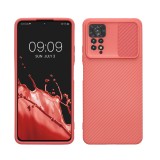 Husa kwmobile pentru Xiaomi Redmi Note 11 Pro/Redmi Note 11 Pro 5G/Redmi Note 12 Pro , Silicon, Roz, 57389.167, Carcasa