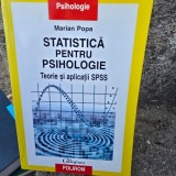 Statistica pentru psihologie. Teorie si aplicatii SPSS - Marian Popa