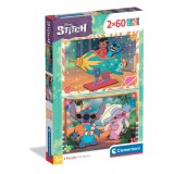 Puzzle Clementoni, Disney Stitch, 2 x 60 piese