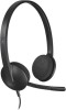 CASTI Logitech, &quot;H340&quot;, cu fir, standard, utilizare multimedia, call center, microfon pe brat, conectare prin USB 2.0, negru, &quot;981-000475&quot;, (timbru ve