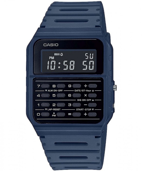 Ceas Casio, Vintage Edgy Calculator CA-53WF-2B - Marime universala
