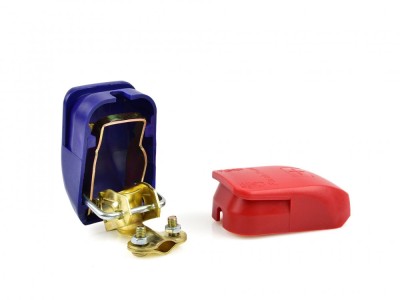 Set borne baterie cu protectie, 800A, 2 elemente, Geko G02403 foto