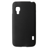 Husa silicon negru mat pentru LG Optimus L5 II Dual Duet E455