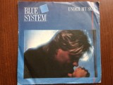 blue system under my skin 1988 disc single 7" vinyl muzica synth pop hansa records VG++