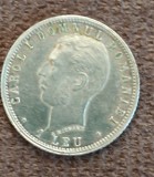 Monedă argint 1 leu 1906, frumoasă