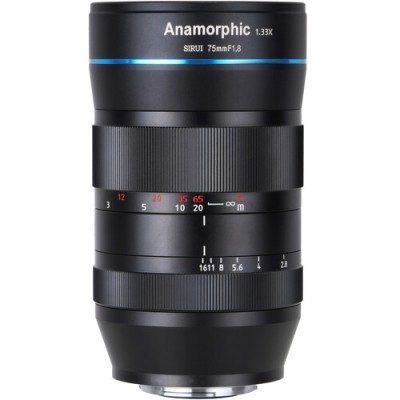 Obiectiv Manual SIRUI 75mm F1.8 1.33X S35 Anamorphic Lens foto
