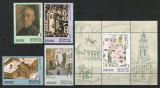 Belarus 1999 Mi 322/25 + bl 16 MNH - Scoala de Pictura din Vitebsk