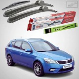 Cumpara ieftin Ștergătoare Kia Ceed I SW Facelift ED 2009-2012 | Set Față și Spate Flat &ndash; TeamCar&reg;