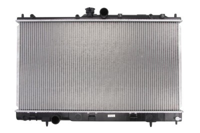 Radiator racire Mitsubishi Lancer, 06.2003-03.2007, motor 1.3, 60 kw; 2.0, 99 kw, benzina, cutie manuala, cu/fara AC, 696x375x23 mm, aluminiu/plastic foto