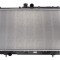 Radiator racire Mitsubishi Lancer, 06.2003-03.2007, motor 1.3, 60 kw; 2.0, 99 kw, benzina, cutie manuala, cu/fara AC, 696x375x23 mm, aluminiu/plastic