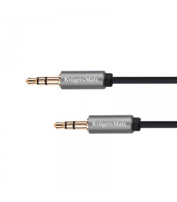 Cablu Jack 3.5 mm tata - tata 1.8m BASIC Kruger&amp;amp;Matz foto