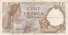 FRANTA 100 francs 22-8-1940 VF!!!