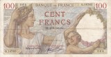 FRANTA 100 francs 22-8-1940 VF!!!