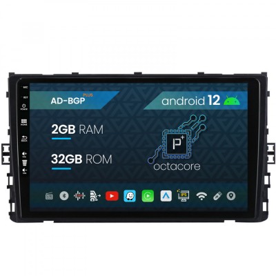 Navigatie Volkswagen Polo (2018+), Android 12, P-Octacore 2GB RAM + 32GB ROM, 9 Inch - AD-BGP9002+AD-BGRKIT041 foto