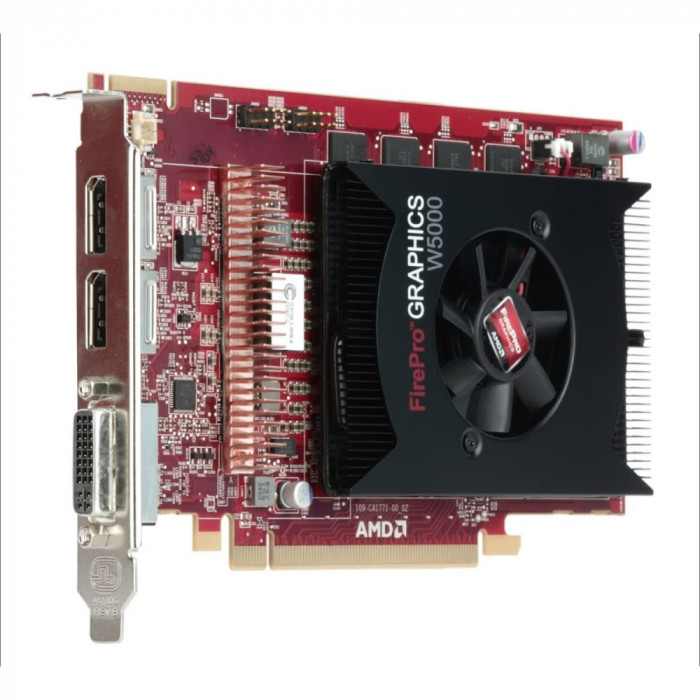 Placa Video ATI FirePro W5000, 2GB GDDR5, DVI, 2 x Display Port NewTechnology Media