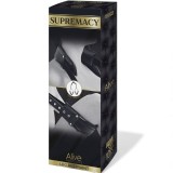 Accesoriu BDSM Alive Supremacy, sistem reglabil de imobilizare pentru g&acirc;t și picioare, rezistent la apă, negru, 36 cm