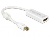 Adaptor mini Displayport la HDMI T-M 1.2 4K Pasiv Alb, Delock 62614