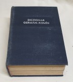 Carte veche anul 1958 DICTIONAR GERMAN - ROMAN - Ed. Stiintifica - 1183 pagini