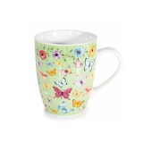 Cumpara ieftin Cana portelan in cutie cadou Fluturasi &Oslash; 8,5 cm x 10,5 H, 350 ml