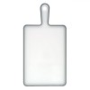 Tocător Plastic, Alb, M&acirc;ner Antialunecare, 30x21cm, Oem