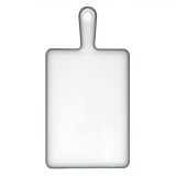 Tocător Plastic, Alb, M&acirc;ner Antialunecare, 30x21cm, Oem