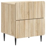 vidaXL Dulap de noapte cu sertar Stejar Sonoma 43 x 34,5 x 49,5 cm 894299