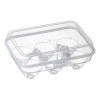 Cofraj Plastic Transparent, Capac Cu &Icirc;nchidere Sigură, Capacitate 6 Ouă, Dimensiuni 17.5x12x7cm, Oem