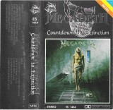 Megadeth - Countdown To Extinction , Caseta audio
