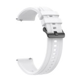 Curea Bratara THD pentru Huawei Watch GT4 46 mm, Huawei Watch GT3 Pro, Huawei Watch GT3 46 mm,alba