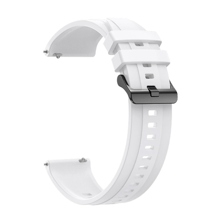 Curea Bratara THD pentru Huawei Watch GT4 46 mm, Huawei Watch GT3 Pro, Huawei Watch GT3 46 mm,alba