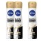 Deodorant spray Nivea Invisible for Black &amp; White Silky Smooth, 3 x 150 ml