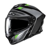 Casca integrala HJC C71 Faber MC4 gri / verde
