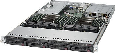 Server Supermicro CSE-819U X10DRU-i+ 2 x INTEL 10&nbsp;CORE E5-2630 V4&nbsp;2.2Ghz 32GB 2 x PSU
