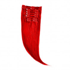 Clip-On Par Natural 40cm 90gr Rosu Aprins #RED foto