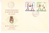 C12 - FDC Romania - Campionatele europene de box - LP701 - 1969