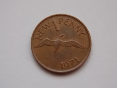 1 NEW PENNY 1971 Guernsey foto