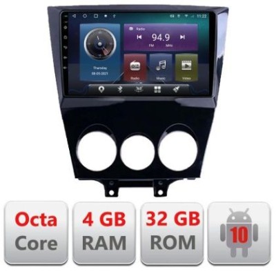 Navigatie Mazda RX8 2003-2008 Android radio gps internet Octa core 4+32 kit-rx8-03+EDT-E409 CarStore Technology foto