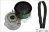 INA 529 0419 10 Set curea transmisie cu caneluri